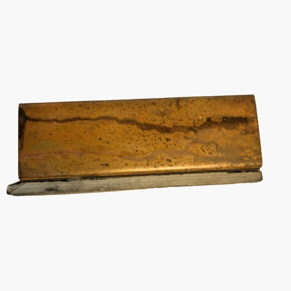 Rustic Metal Stone Engraved Pine Trees Art Scene Lodge Cabin Cottage. - Picture 7 of 8